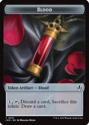 Blood // Clue Double-Sided Token (INR-21 // 22) [Innistrad Remastered]