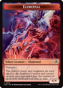 Elemental // Human (0014) Double-Sided Token (INR-13 // 14) [Innistrad Remastered] Foil