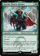 Surrak, Elusive Hunter (PPTDM-161) [Promo Pack: Tarkir: Dragonstorm]