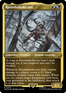 Ratonhnhake:ton (Foil Etched) (ACR-244) [Assassin's Creed] Foil
