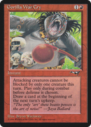 Gorilla War Cry (Red Club) (ALL-109) [Alliances]