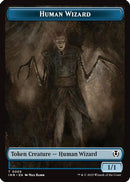 Human Wizard // Emblem - Jace, Unraveler of Secrets Double-Sided Token (INR-5 // 25) [Innistrad Remastered]