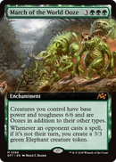 March of the World Ooze (Extended Art) (DFT-388) [Aetherdrift]