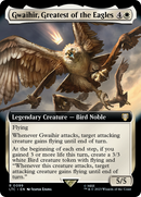 Gwaihir, Greatest of the Eagles (Extended Art) (LTC-099) [Tales of Middle-earth Commander] Foil