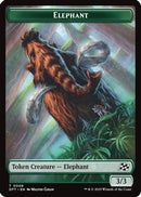 Elephant // Zombie (0003) Double-Sided Token (DFT-6 // 3) [Aetherdrift]