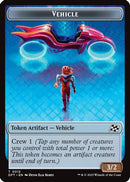 Vehicle // Pilot Double-Sided Token (DFT-12 // 1) [Aetherdrift]