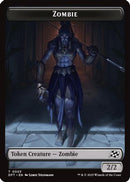Zombie (0003) // Pilot Double-Sided Token (DFT-3 // 1) [Aetherdrift] Foil