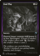 Foul Play (DBL-101) [Innistrad: Double Feature] Foil