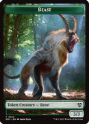 Beast (0010) // Servo Double-Sided Token (DRC-10 // 8) [Commander: Aetherdrift]