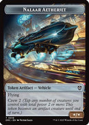Nalaar Aetherjet // Treasure Double-Sided Token (DRC-16 // 11) [Commander: Aetherdrift]