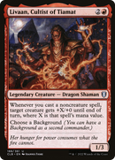 Livaan, Cultist of Tiamat (CLB-188) [Commander Legends: Battle for Baldur's Gate] Foil
