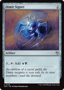 Dimir Signet (DRC-129) [Commander: Aetherdrift]