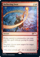 Deflecting Swat (Rainbow Foil) (SLD-1552) [Secret Lair Drop Series] Foil