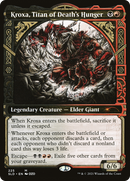 Kroxa, Titan of Death's Hunger (SLD-225) (Showcase) [Secret Lair Drop] Foil