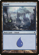 Island (NPH-168) [New Phyrexia] Foil