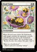 Food Coma (WOE-308) [Wilds of Eldraine] Foil