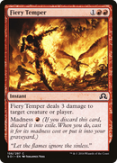 Fiery Temper (SOI-156) [Shadows over Innistrad] Foil
