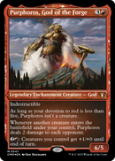 Purphoros, God of the Forge (Foil Etched) (CMM-547) [Commander Masters] Foil