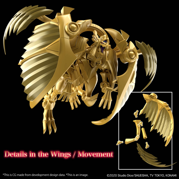 Yu-Gi-Oh!: Egyptian God - The Winged Dragon of Ra F-R Amplified Model Kit [Dec 2024]