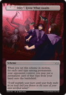 Only I Know What Awaits (Full Art) (A:DSC-350) [Duskmourn: House of Horror Commander]