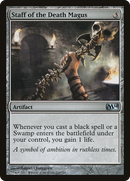 Staff of the Death Magus (M14-219) [Magic 2014] Foil