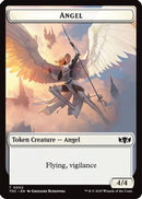 Angel // Spirit Double-Sided Token (TDC-2 // 6) [Commander: Tarkir: Dragonstorm]