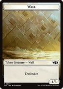 Wall // Spider Double-Sided Token (TDC-7 // 25) [Commander: Tarkir: Dragonstorm]