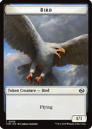 Bird // Monk Double-Sided Token (TDM-2 // 3) [Tarkir: Dragonstorm] Foil