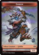 Goblin // Warrior Double-Sided Token (TDM-12 // 13) [Tarkir: Dragonstorm]