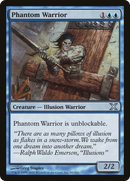 Phantom Warrior (10E-096) [Tenth Edition] Foil