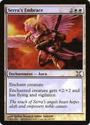 Serra's Embrace (10E-40★) [Tenth Edition] Foil