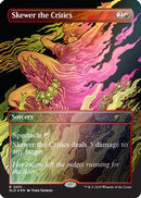 Skewer the Critics (SLD-2051) (Rainbow Foil) [Secret Lair Drop Series] Foil