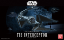 Star Wars: TIE Interceptor 1/72 Scale Model Kit