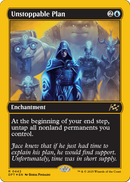 Unstoppable Plan (First-Place Foil) (DFT-442) [Aetherdrift] Foil