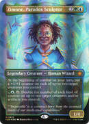 Zimone, Paradox Sculptor (Borderless) (Mana Foil) (FDN-412) [Foundations] Foil