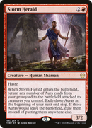 Storm Herald (PPTHB-156P) [Promo Pack: Theros Beyond Death Promos] Foil
