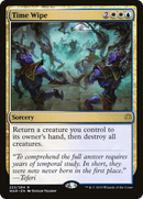 Time Wipe (WAR-223) [War of the Spark] Foil