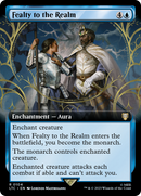 Fealty to the Realm (Extended Art) (LTC-104) [Tales of Middle-earth Commander]