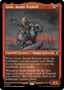 Godo, Bandit Warlord (Foil Etched) (CMM-537) [Commander Masters] Foil