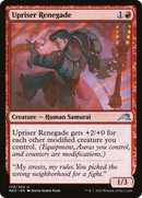 Upriser Renegade (NEO-170) [Kamigawa: Neon Dynasty] Foil