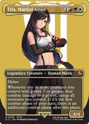 Tifa, Martial Artist (Borderless) (FIC-206) [Commander: FINAL FANTASY]