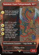 Summon: Esper Valigarmanda (Borderless) (FIC-198) [Commander: FINAL FANTASY]
