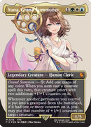 Yuna, Grand Summoner (Borderless) (Surge Foil) (FIC-216) [Commander: FINAL FANTASY] Foil