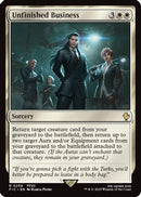 Unfinished Business (FIC-259) [Commander: FINAL FANTASY]