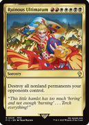 Ruinous Ultimatum (FIC-329) [Commander: FINAL FANTASY]