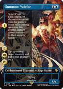 Summon: Valefor (Borderless) (FIC-197) [Commander: FINAL FANTASY]