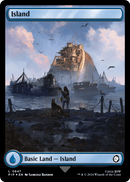 Island (PIP-847) (Surge Foil) [Fallout] Foil
