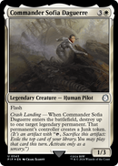 Commander Sofia Daguerre (Surge Foil) (PIP-543) [Fallout] Foil