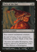 Mark of the Oni (BOK-073) [Betrayers of Kamigawa] Foil