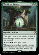 The Great Henge (CMM-294) [Commander Masters] Foil